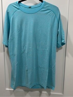 lululemon athletica Short-Sleeve Crew Tee in Aqua